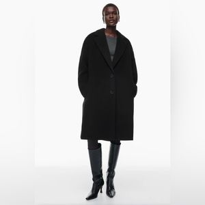 WILFRED  Swing Coat - Oversized long Italian wool coat